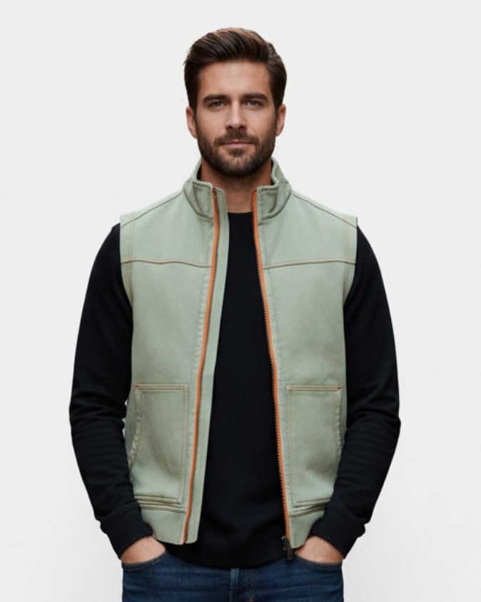 Washed Knit Vest