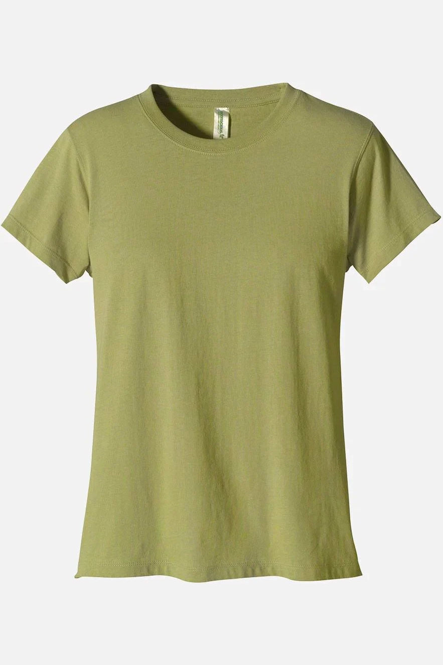 Women  Wasabi Organic Cotton T-Shirts