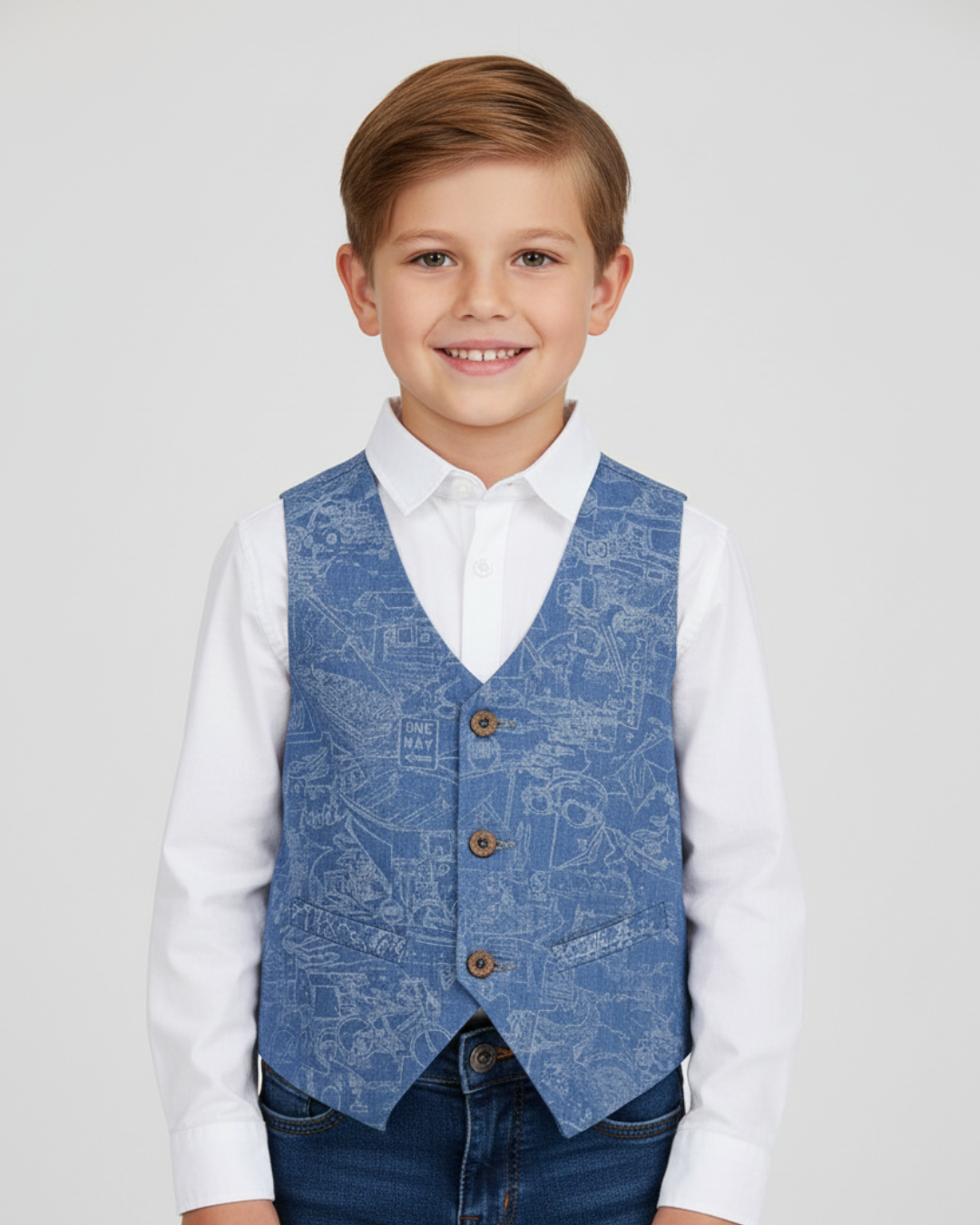 Blue Sky Boy's Vest USSB15-VEST-01