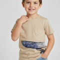 Skateboard Crew Khaki Boy's Tee USSB15-TEE-02