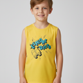 Explore Dieto, Sleeveless Boy's Shirt (Lemon)