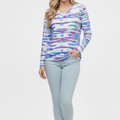 Women Soft Cotton Digital Print L/S