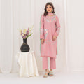 Blush Pink Embroidered 2 -Piece Suit
