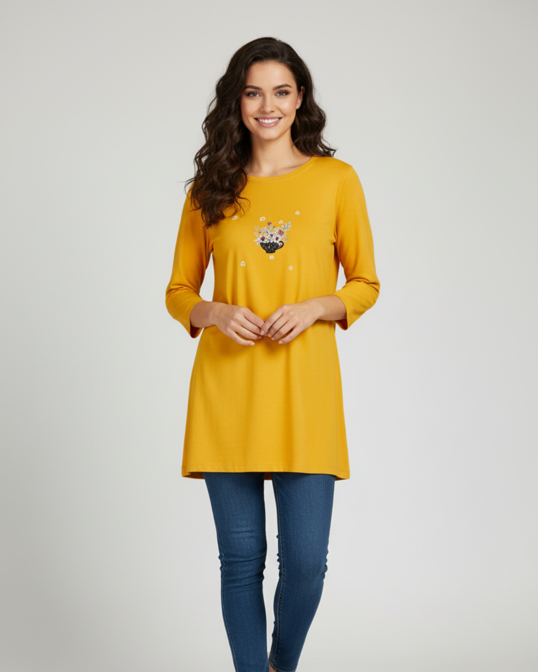 Girls Printed Soft Cotton Top