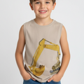 Sullee's Crew Khaki Boy's Tee USSB15-SK-SHIRT-01