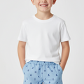 Kids All Over-Printed Cotton Boy's Shorts