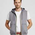 Washed Knit Vest HOODY