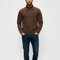 ONE BUTTON SWEATSHIRT