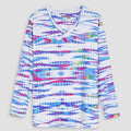 Women Soft Cotton Digital Print L/S