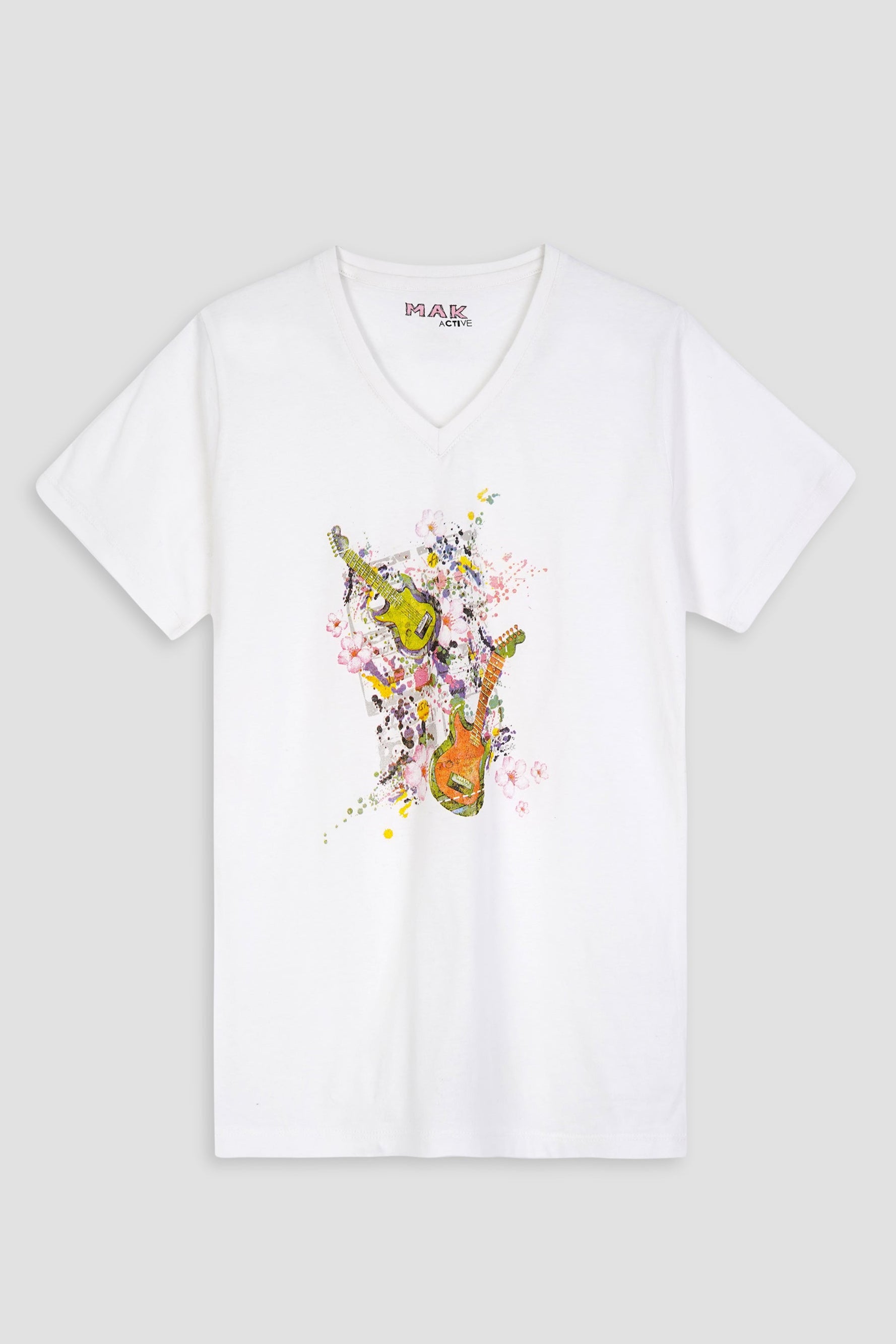 Women Soft Cotton Graphic White T-Shirt
