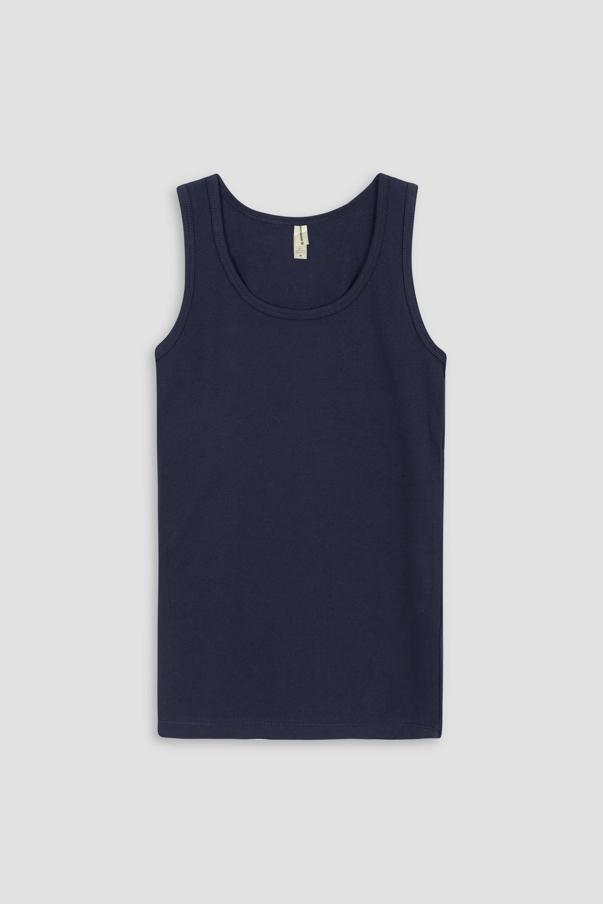 Womens Premium Quality Soft Cotton Navy tank top