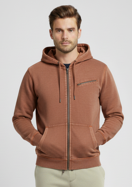 FLEECE ZIP HOODY