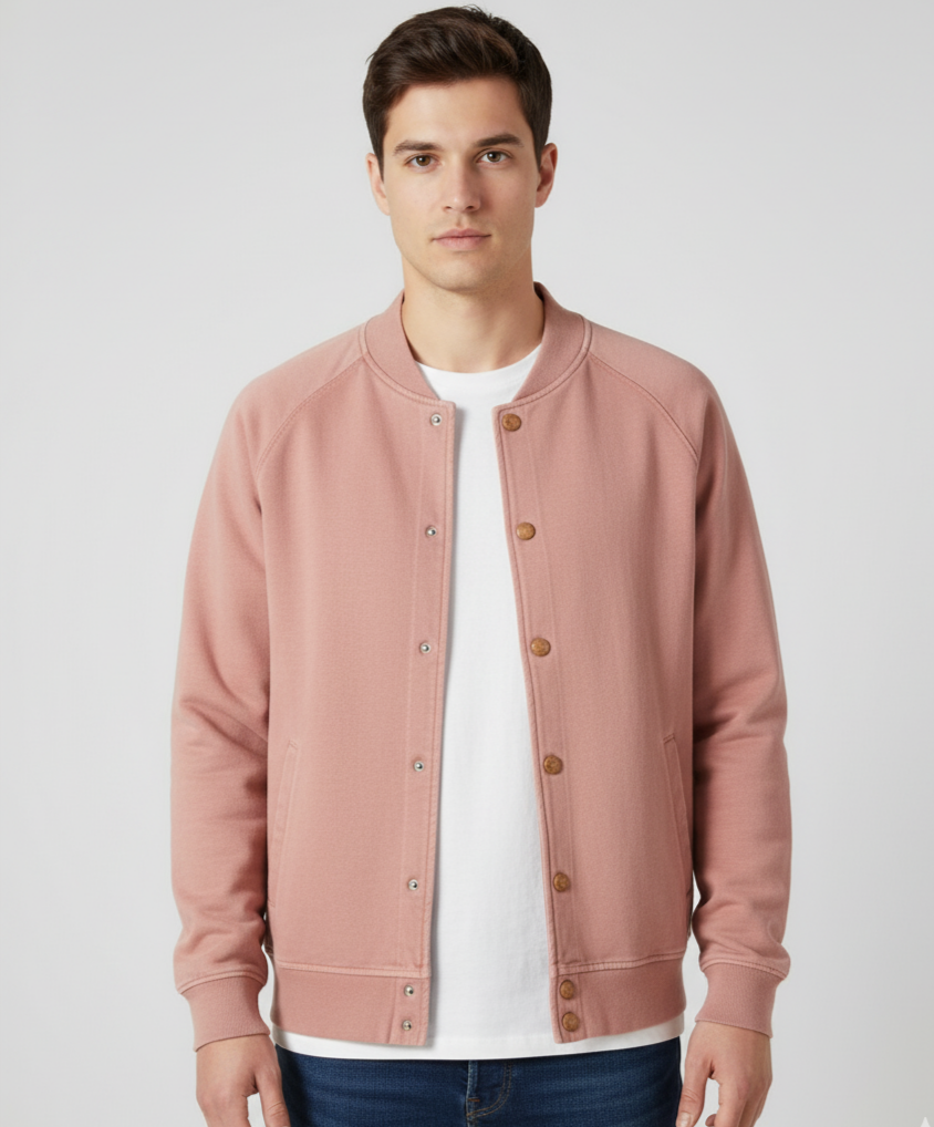 FIEECE BOMBER JACKET