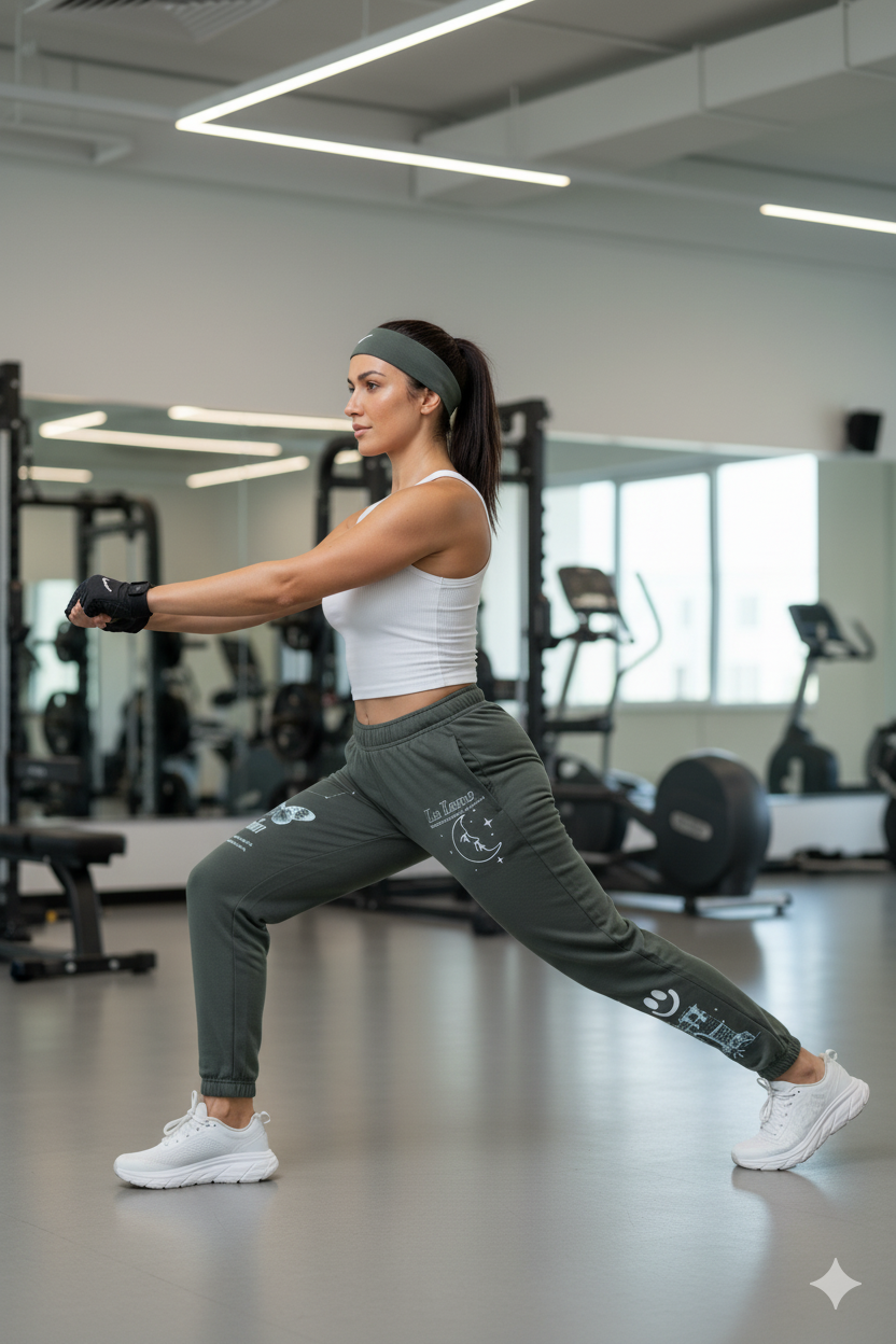 SWEATPANTS Joggers Olive Green Fleece