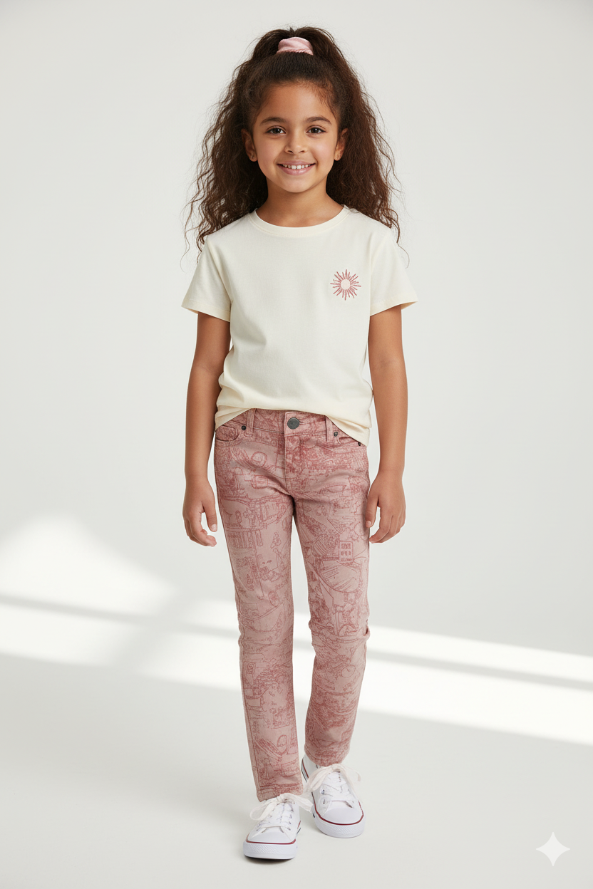 Girl's Pants Pink