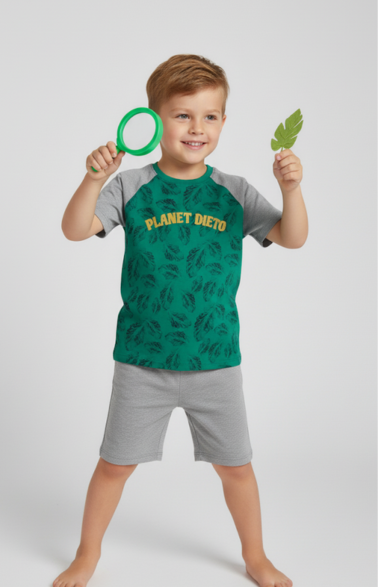 Spinach Power, Boy's T-Shirt (Greens) USSB16-TEE-4