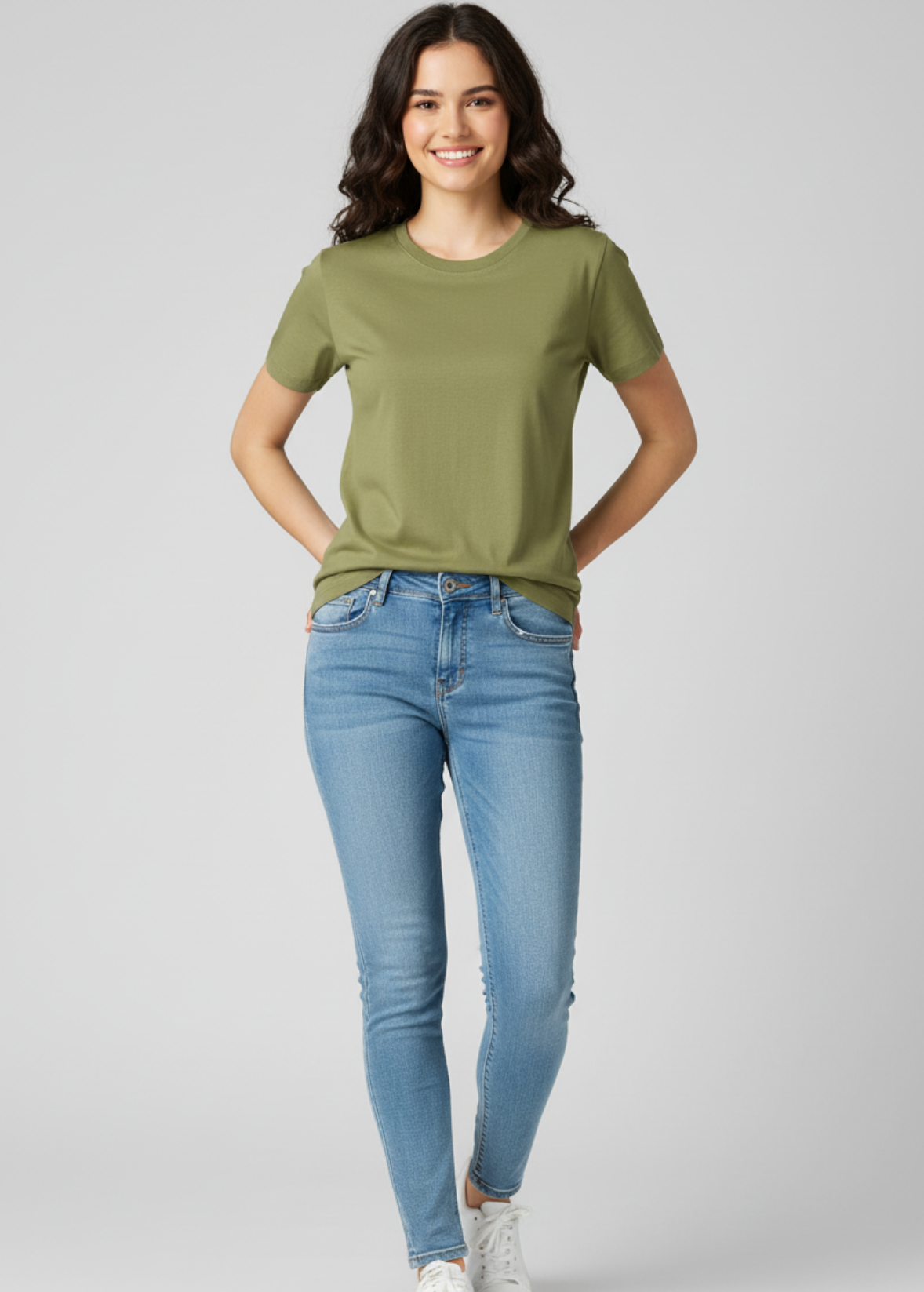 Women  Wasabi Organic Cotton T-Shirts