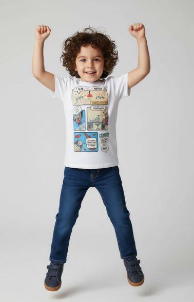 Potalo’s Eureka, Boy's T-Shirt USSB16-TEE-1