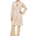 Traces Of Life Kurta - Natural Gold - SHUBINAK.COM