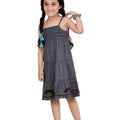 Fudge Fun Grey Dress - UNNUSULLEE