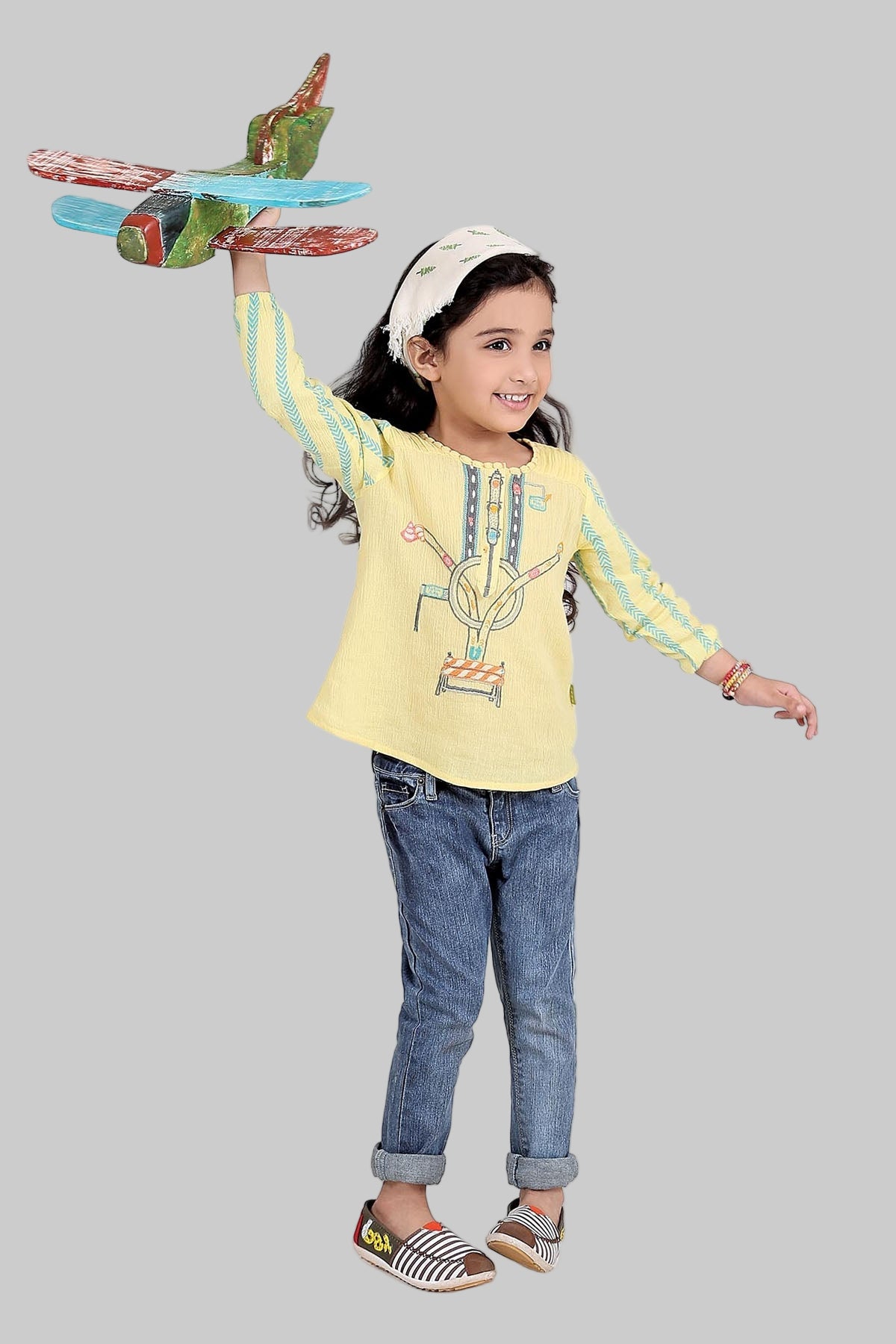 Chowk Chalk Yellow Top -UNNUSULLEE