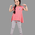 Travel Tulip Peach Top - UNNUSULLEE