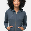 Women Soft Cotton Full Zip Pacific Hoodie
