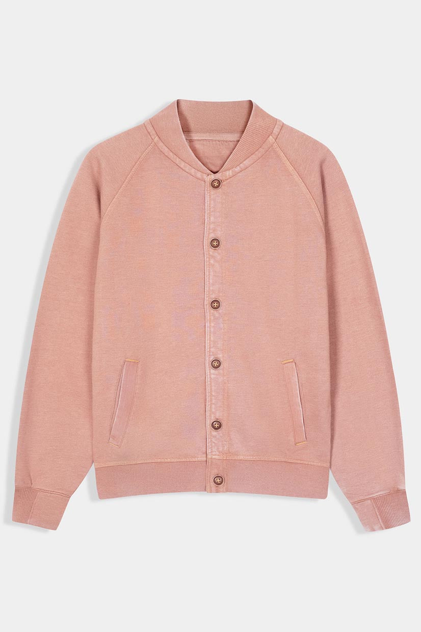 BUTTON SWEATSHIRT