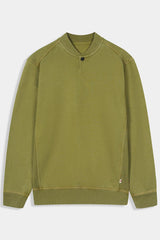 ONE BUTTON SWEATSHIRT