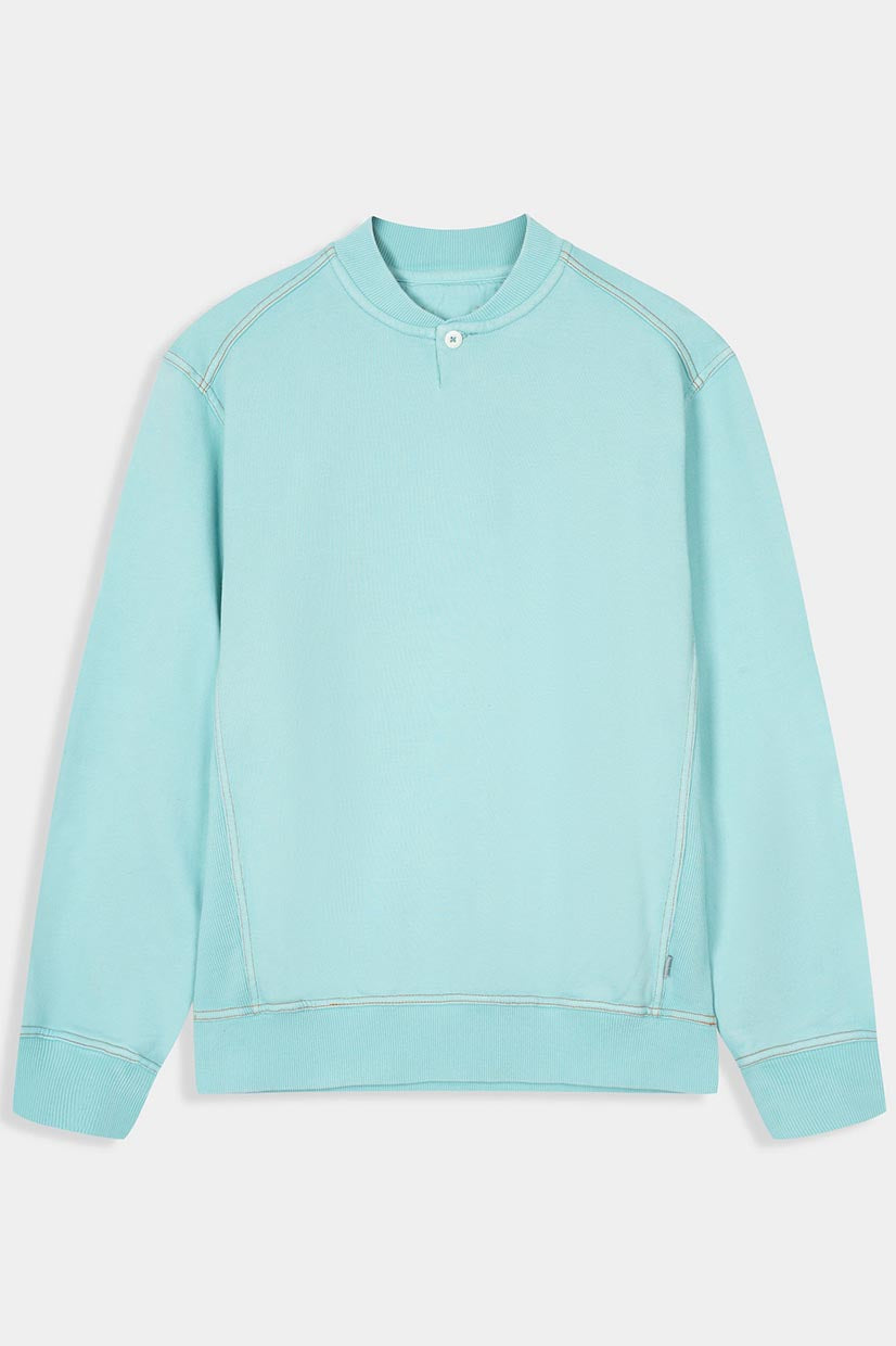 ONE BUTTON SWEATSHIRT
