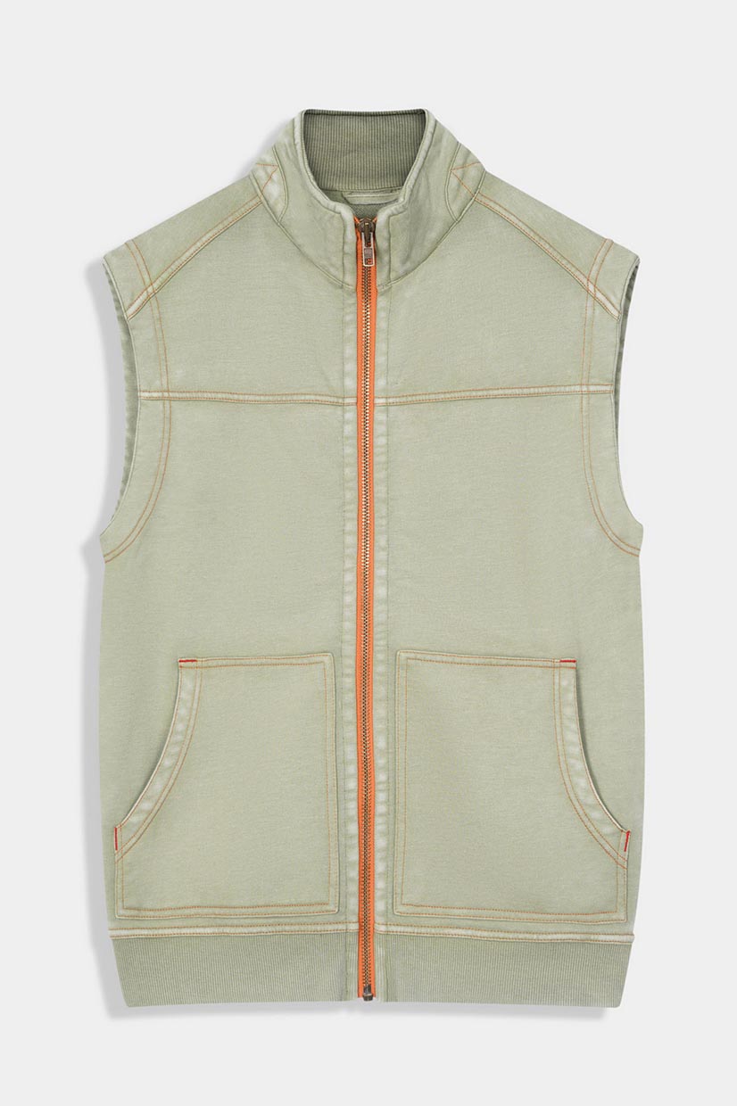 Washed Knit Vest