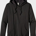 Men Pull-Over Black Fleece Hoodie 5500