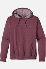 Men Pull-Over Berry Fleece Hoodie