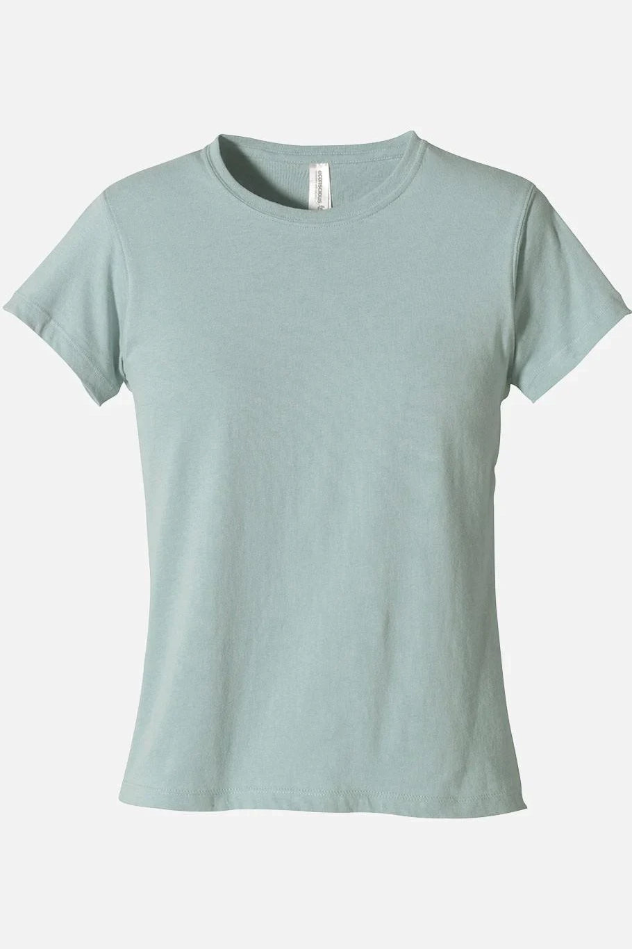 Women Round Neck Sky Organic Cotton T-Shirts (Copy)