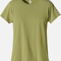Women Round Neck Wasabi Organic Cotton T-Shirts