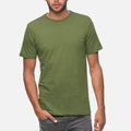 Men Round Neck Loden Organic Cotton T-Shirts