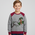 Gajjraili Perch, Boy's Sweatshirt (Marmalade)