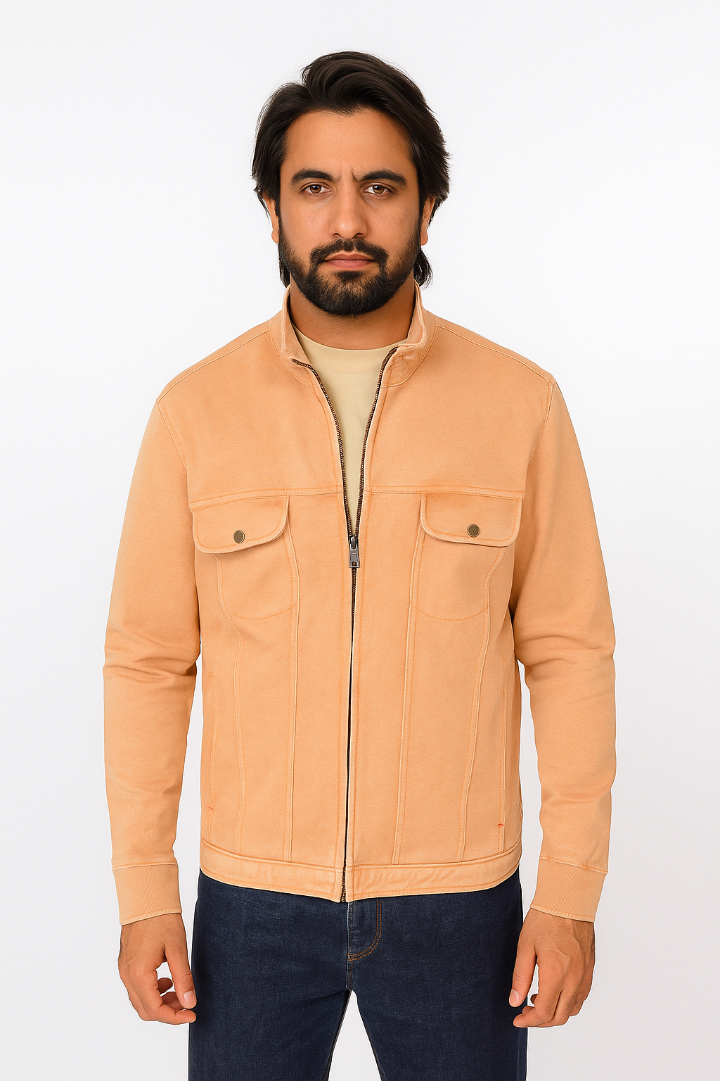 FULL ZIP SWEAT JACKET