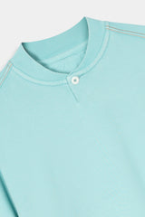 ONE BUTTON SWEATSHIRT