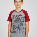 Action Foodies, Boys T-Shirt (Frosty Grey) USSB16-TEE-3