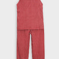 Girls Soft Cotton Stripes Tank Top Set