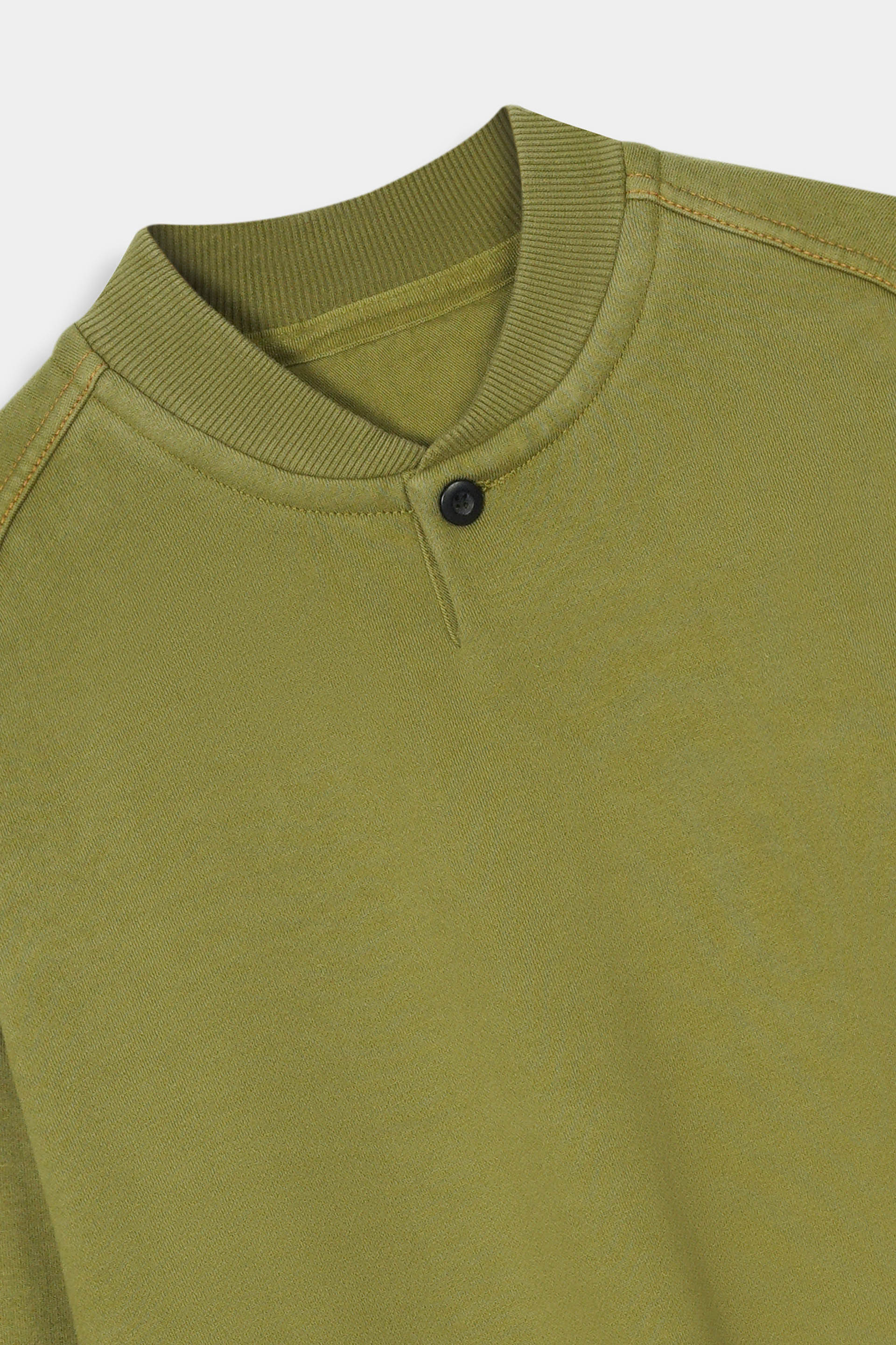 ONE BUTTON SWEATSHIRT