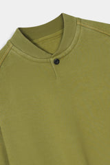 ONE BUTTON SWEATSHIRT