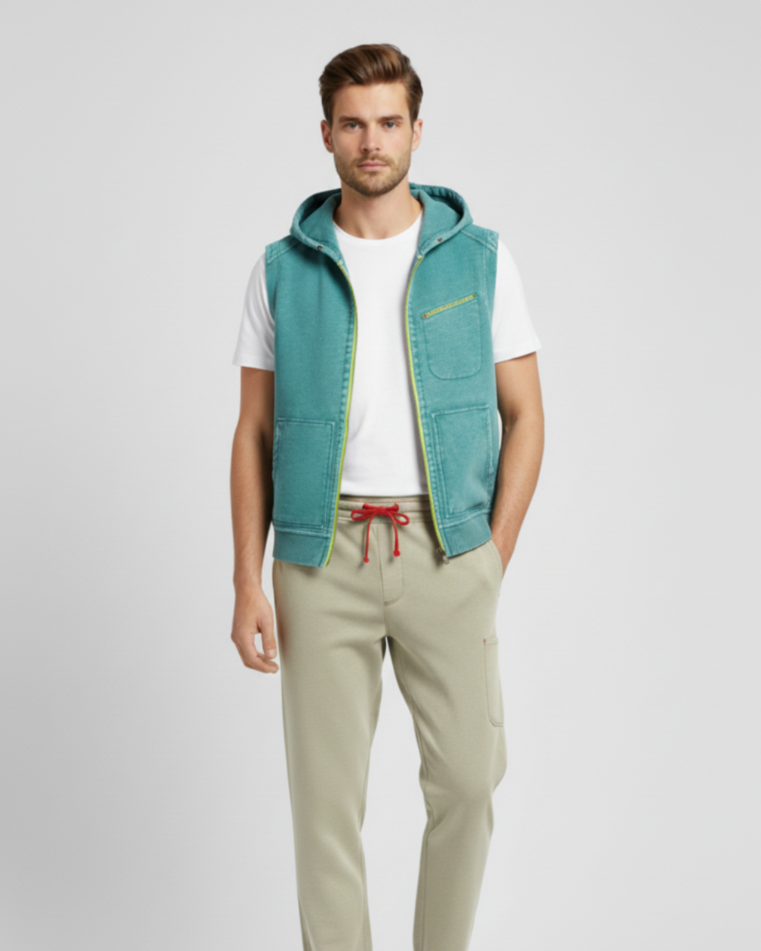 Washed Knit Vest