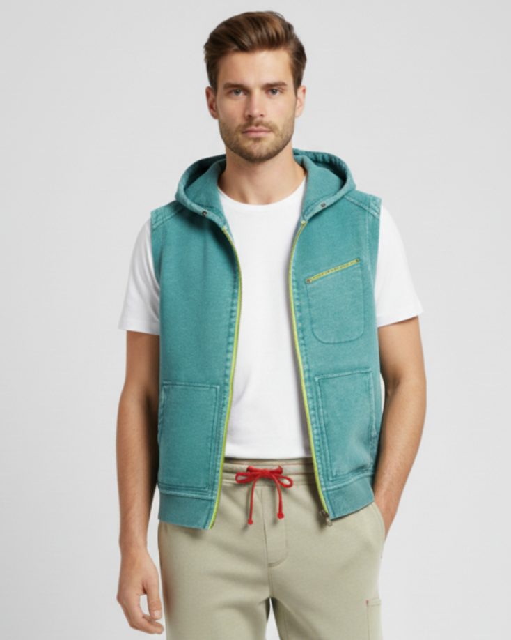 Washed Knit Vest
