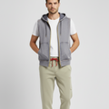 Washed Knit Vest HOODY