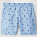 Kids All Over-Printed Cotton Boy's Shorts