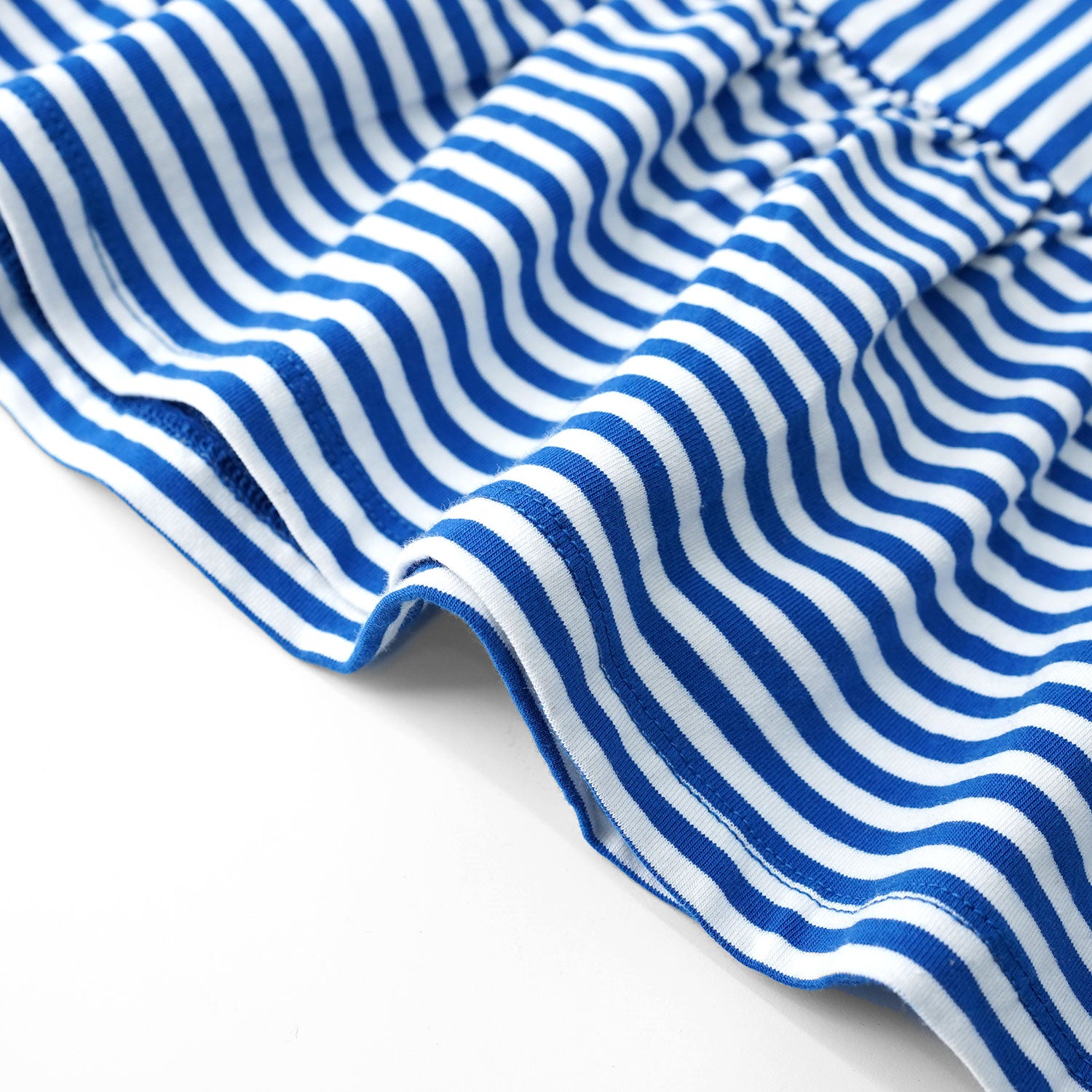 Girls Soft Cotton Printed Striped Frock