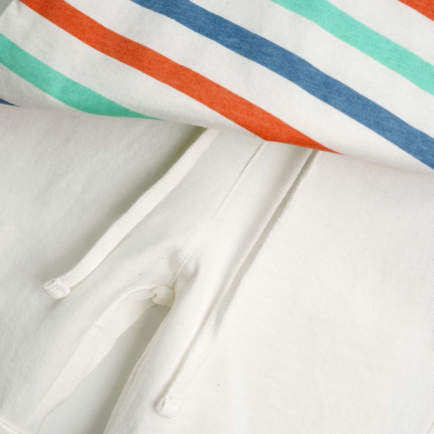 Kids Soft Cotton Strips Boy's Vest Suit