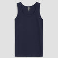 Womens Premium Quality Soft Cotton Navy tank top